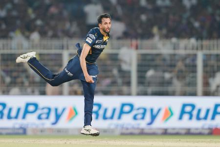 Prasidh Krishna is currently the Purple Cap holder with 16 wickets in 8 matches