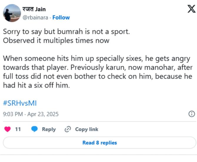 Jasprit Bumrah Jasprit Bumrah