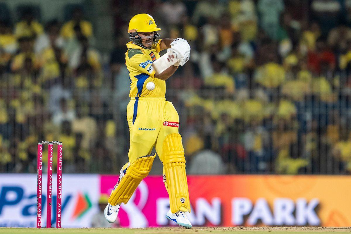 Ayush Mhatre hit six boundaries en route his 19-ball 30