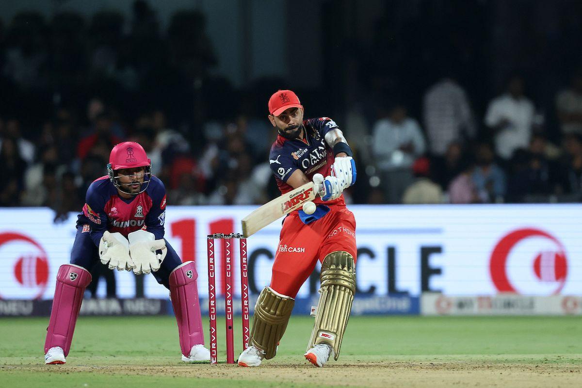 Virat Kohli hit a 42-ball 70, his 5th half-ton this IPL seasoN