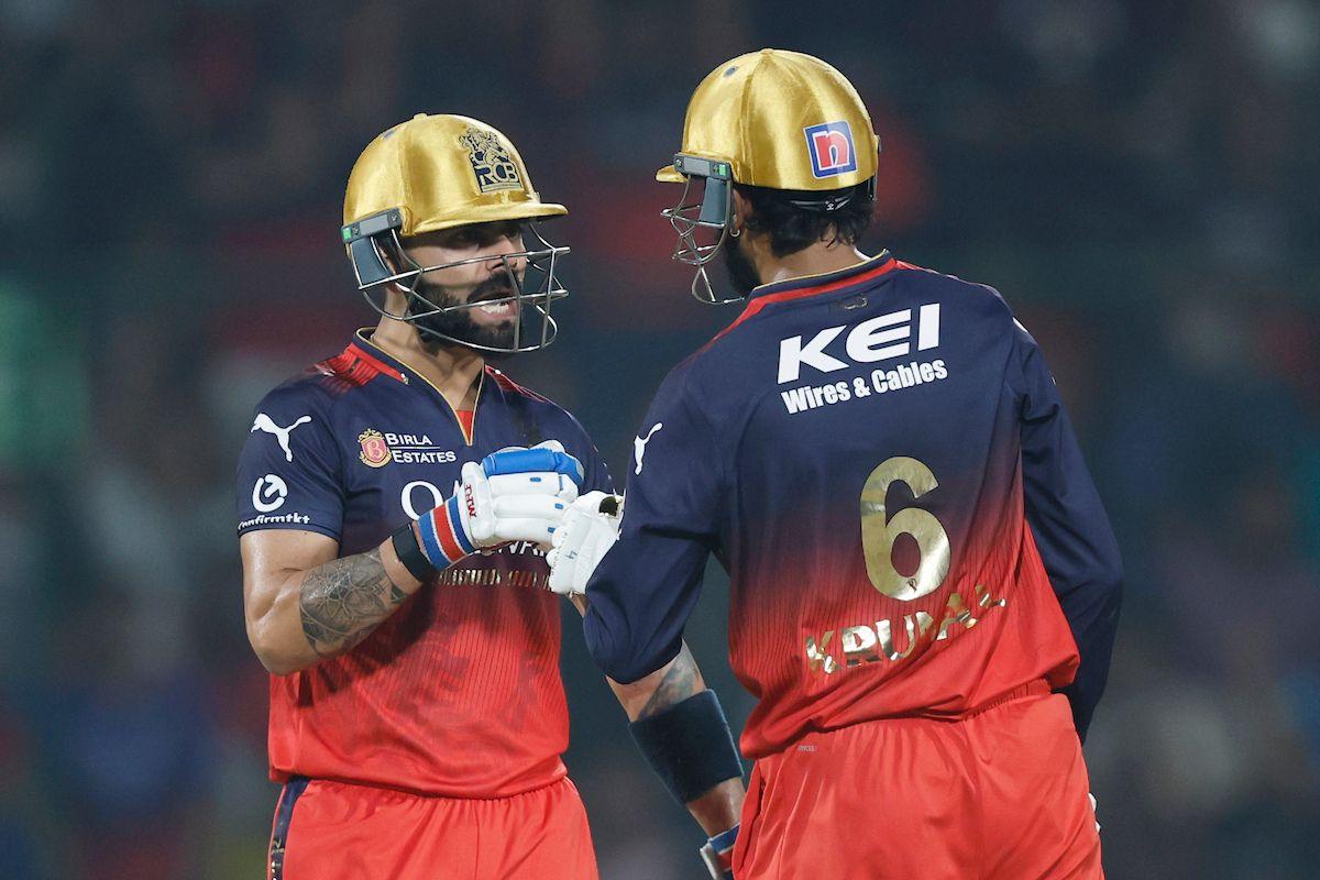 Krunal Pandya and Virat Kohl put on a 119-run stand