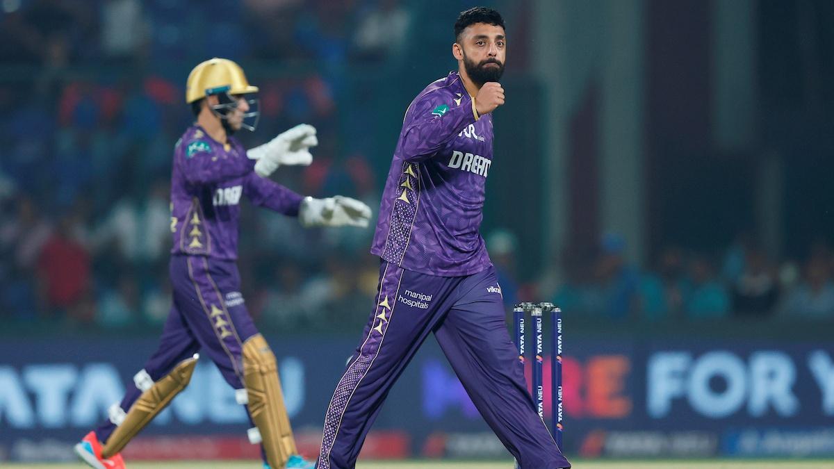 Varun Chakravarthy could come in handy at the Chinnaswamy on Saturday