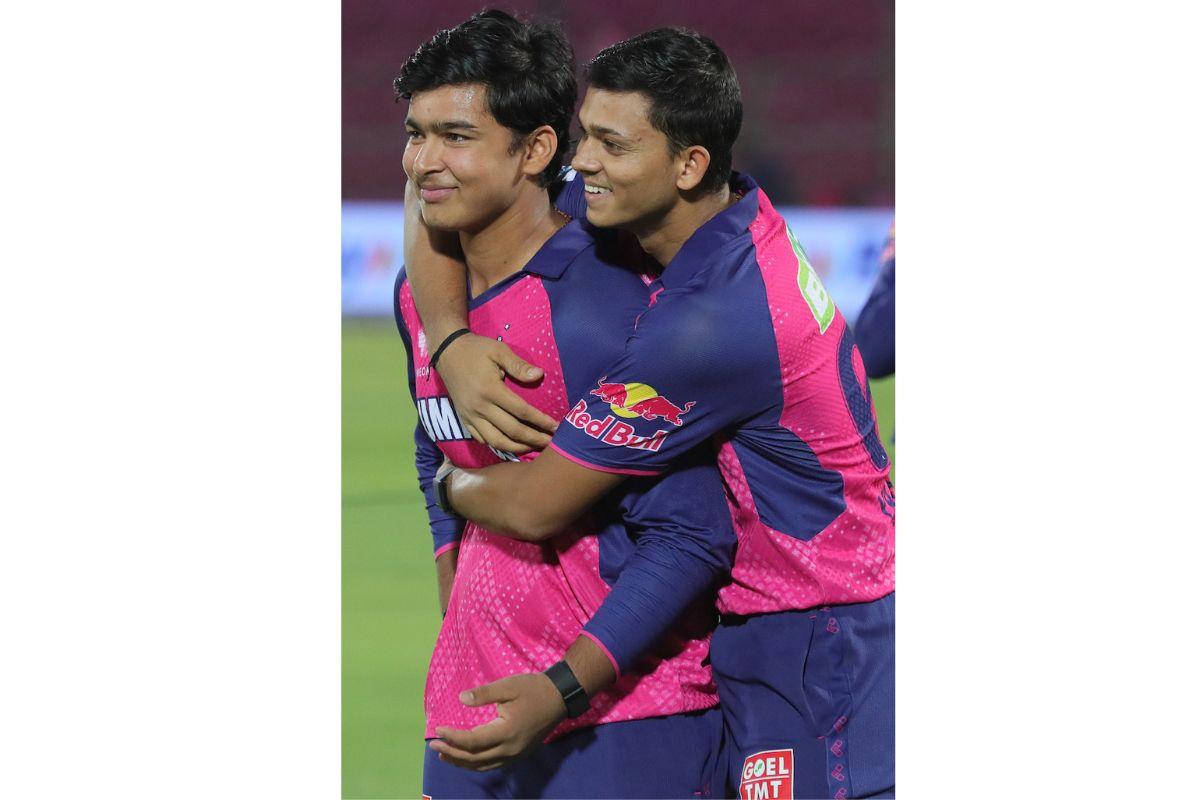 Yashasvi Jaiswal  and Vaibhav Suryavanshi