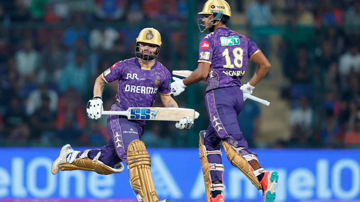 KKR's Rinku Singh and Angkrish Raghuvanshi