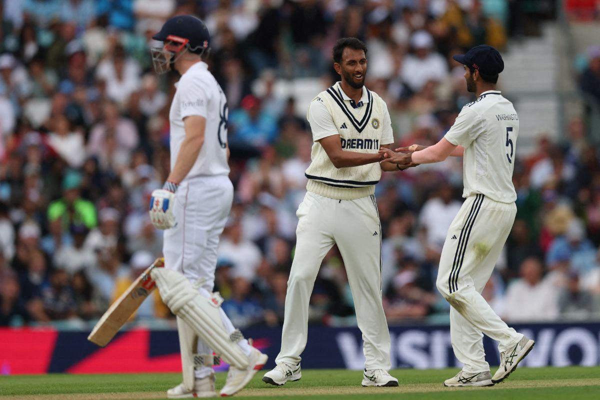 Prasidh Krishna finished with figures of 4 for 62