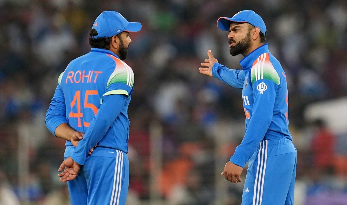 Virat Kohli with Rohit Sharma Virat Kohli with Rohit Sharma