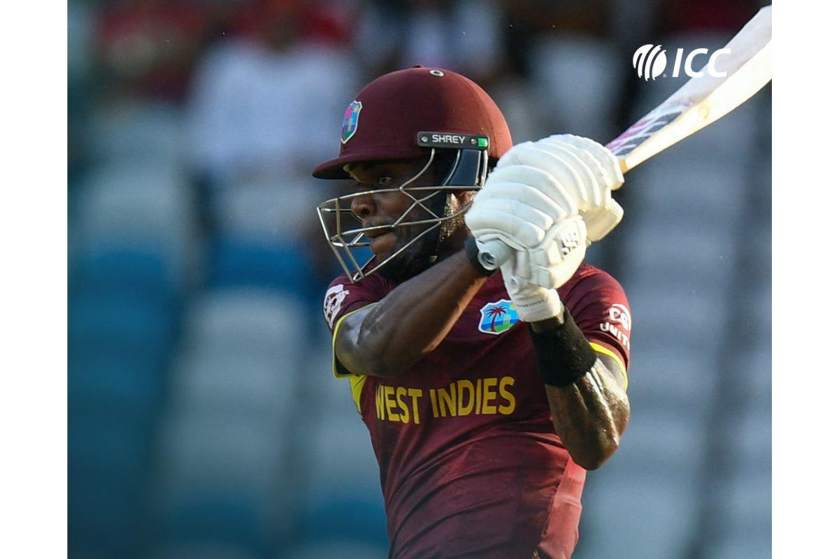 Roston Chase scored an unbeaten 49 in West Indies' chase