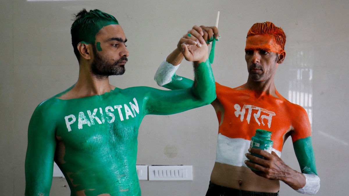 India, Pakistan fans