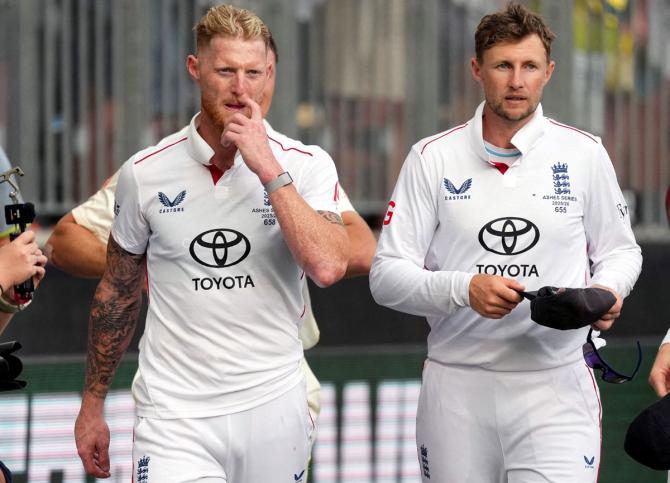Ben Stokes with Joe Root Ben Stokes with Joe Root