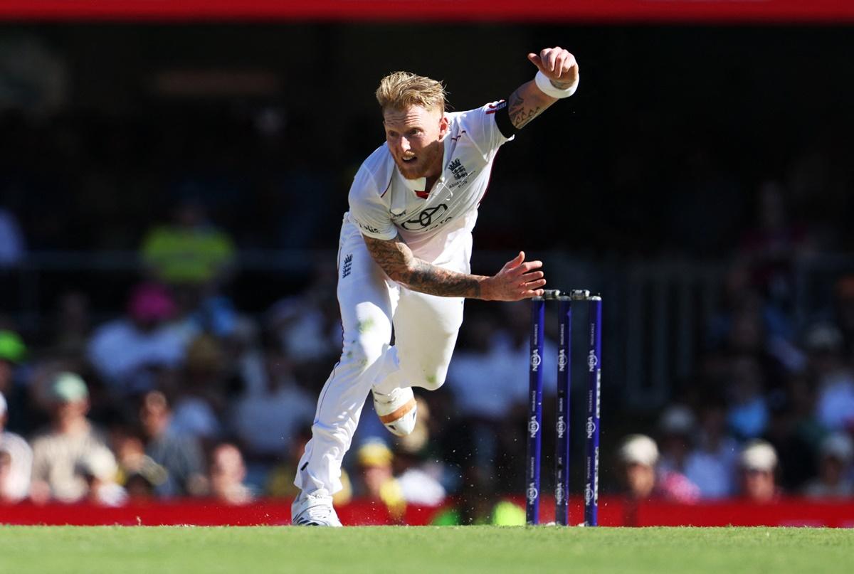 Ben Stokes in action on Day 3 