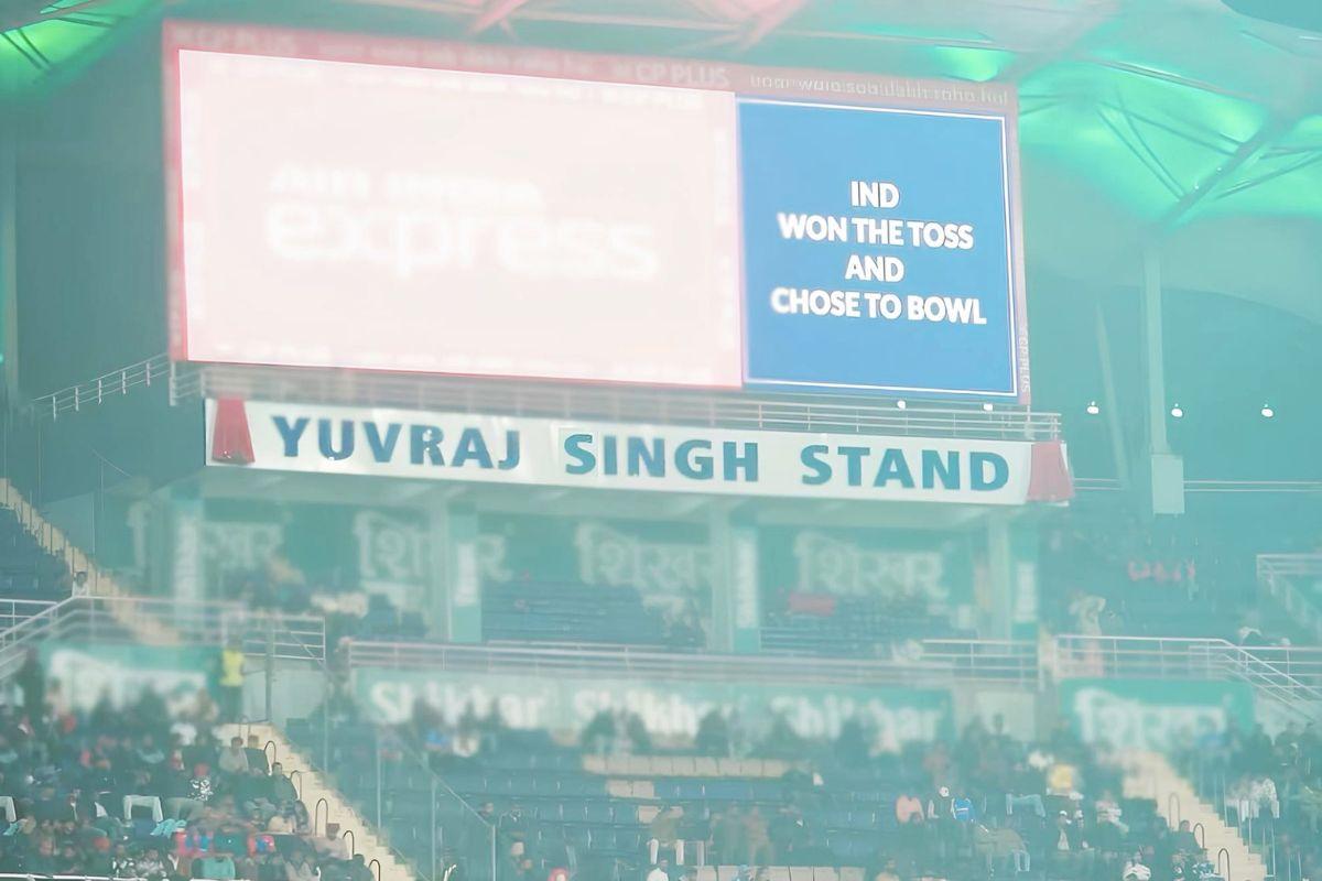 Yuvraj Singh stand