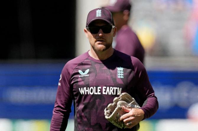Brendon McCullum, who took over as England coach said the security of his job was the last thing on his mind