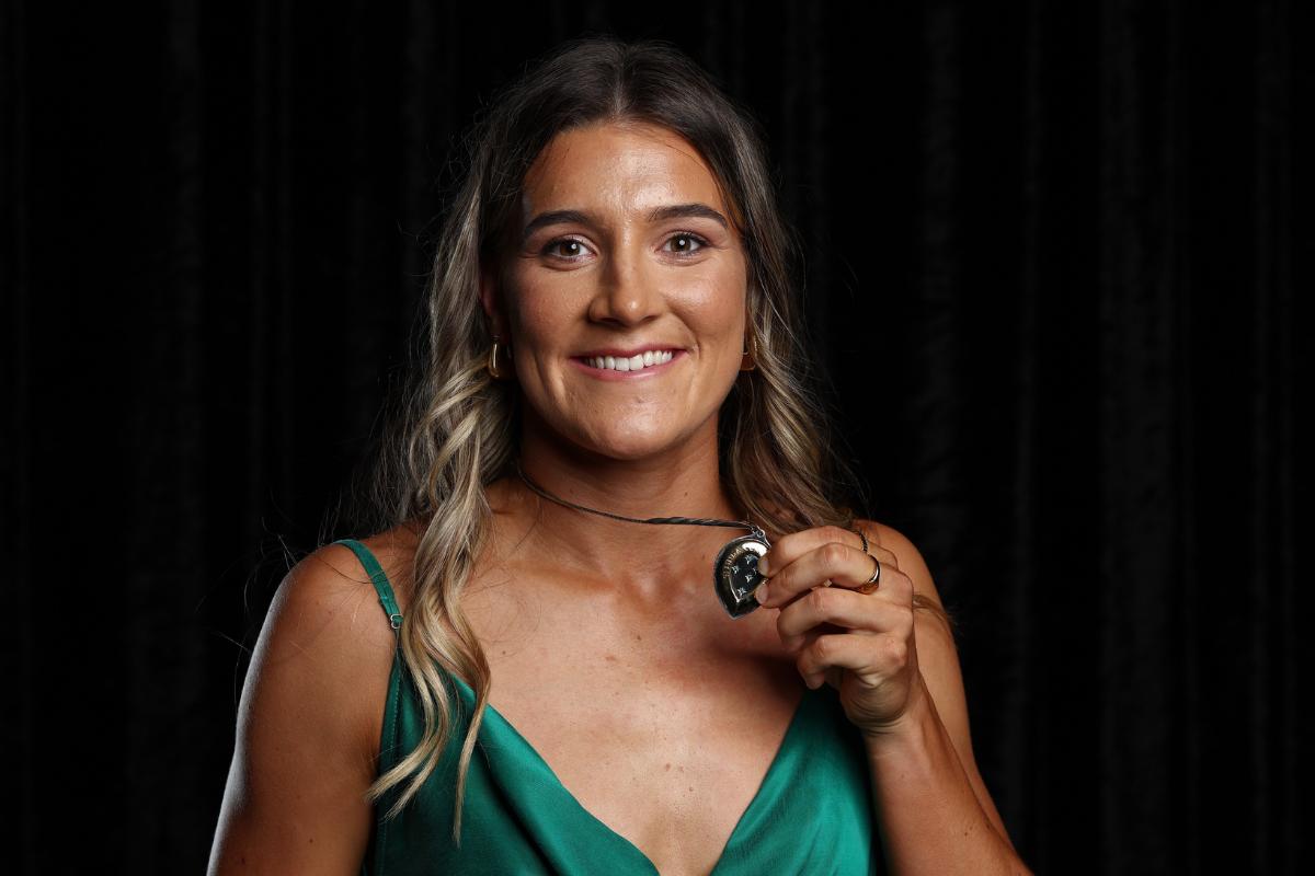 Annabel Sutherland won the Belinda Clark medal