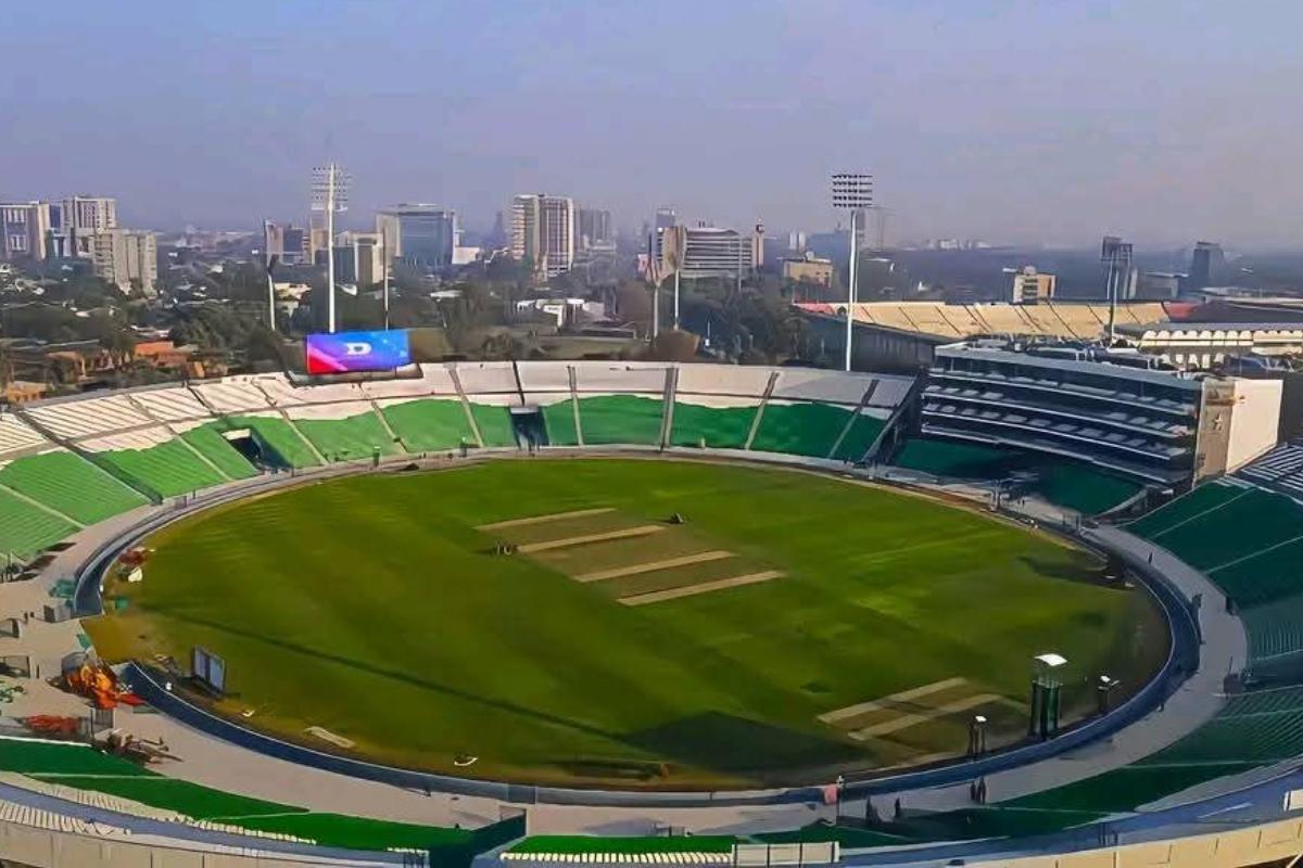 The Gadaffi Stadium in Lahore is Champions Trophy ready