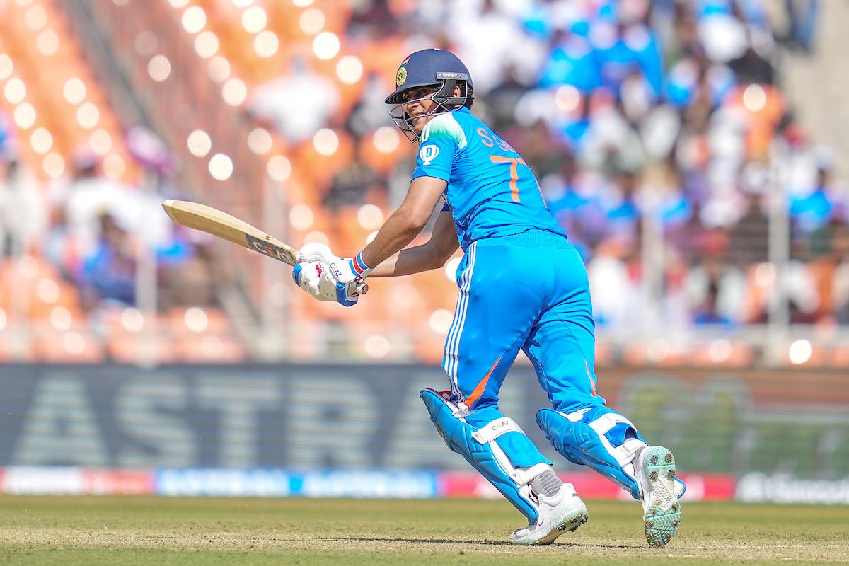 Shubman Gill hit a free-flowing century in the 3rd ODI against England in Ahmedabad on Wednesday