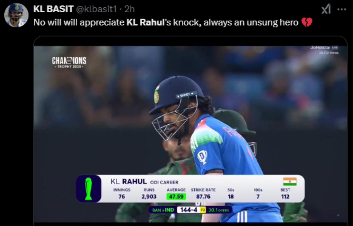 KL Rahul