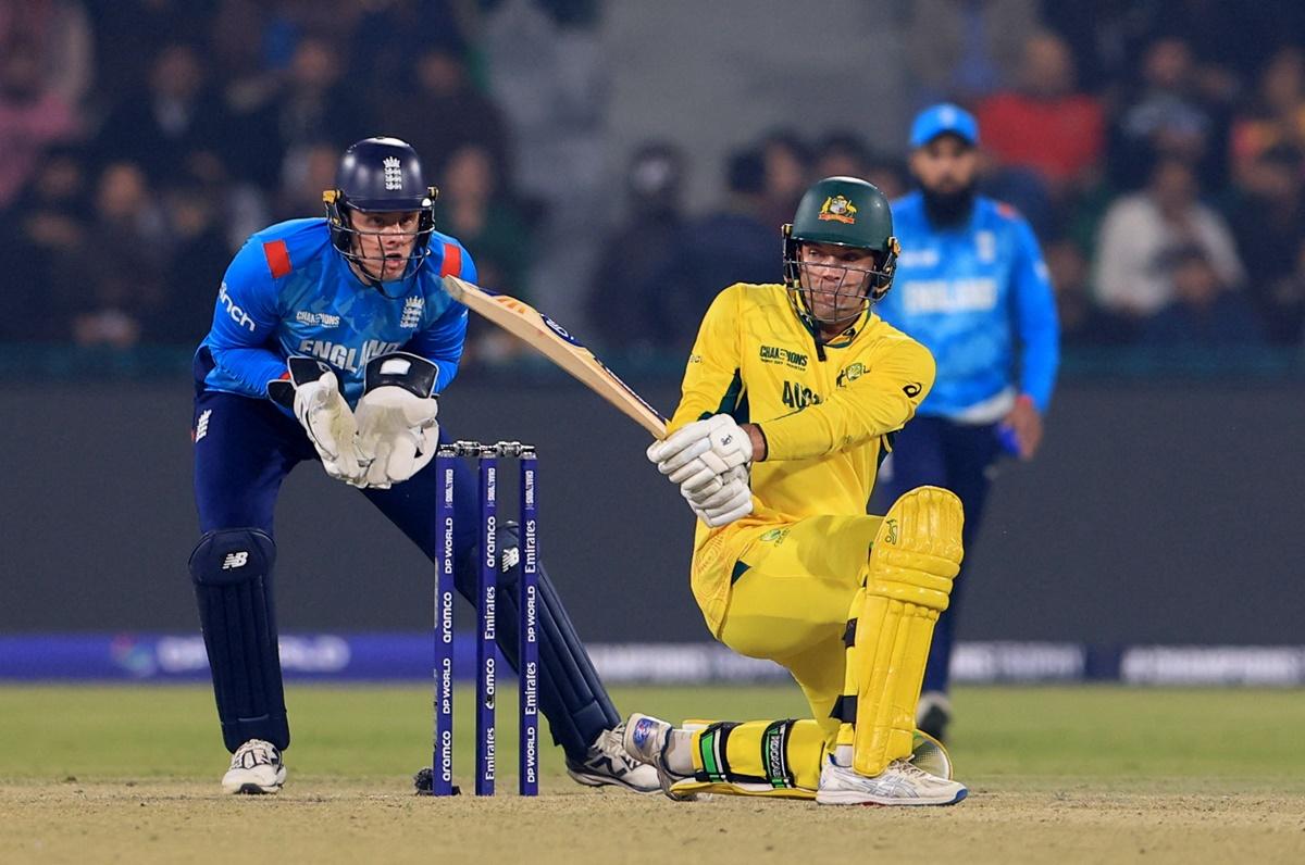 Alex Carey (69 off 63 balls, inclusive of eight fours) had a 146-run partnership with Josh Inglis that put the match within Australia's reach.