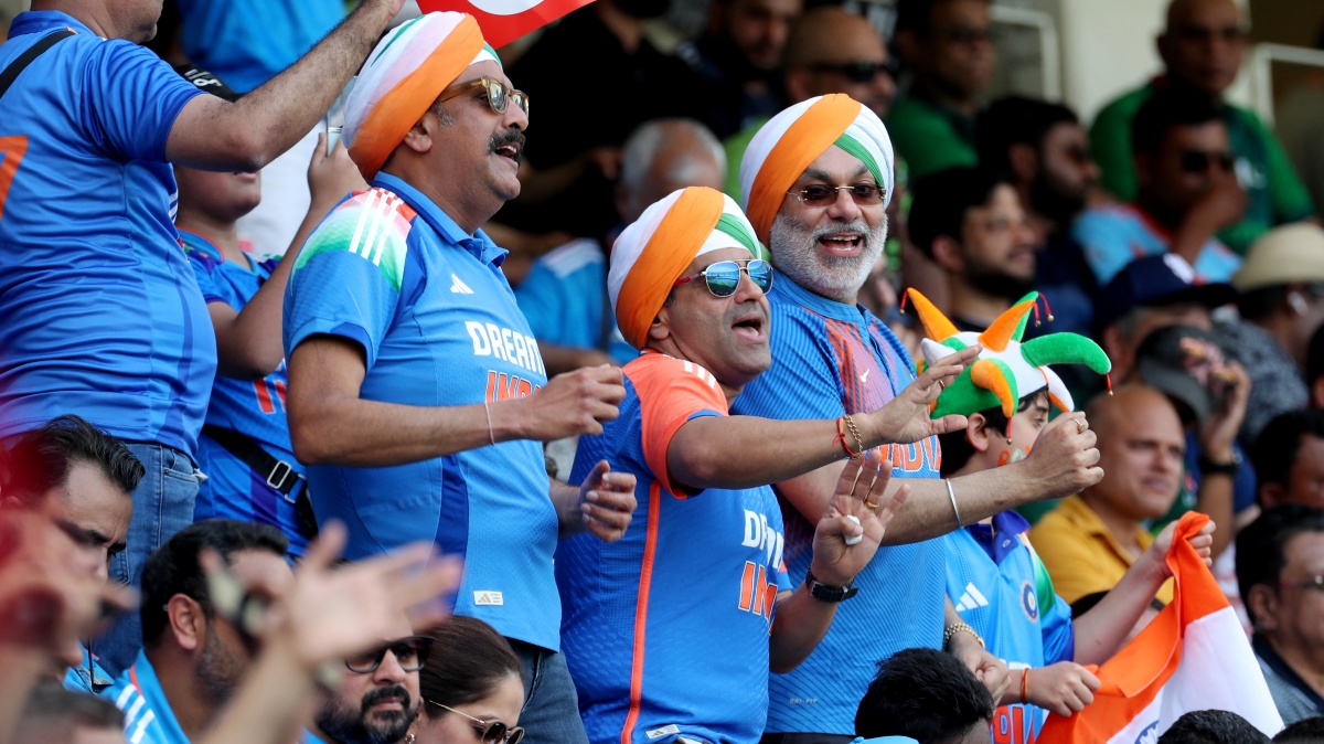 Team India fans