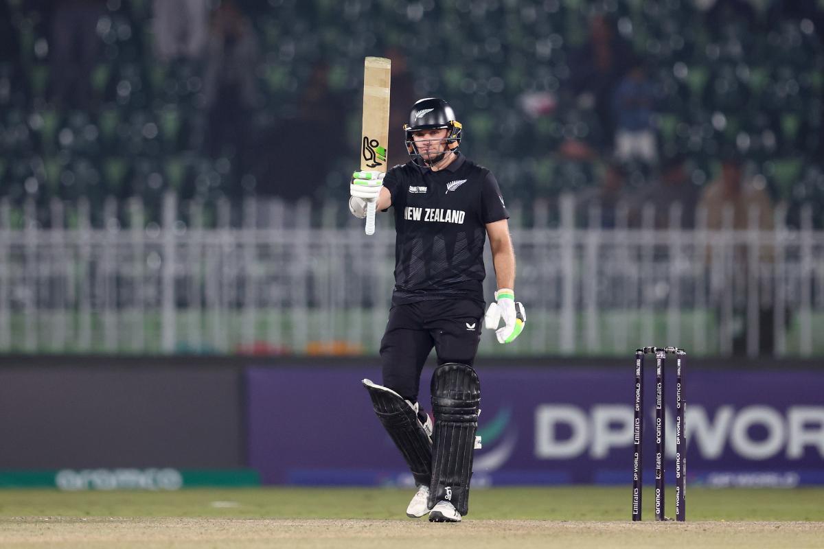 Tom Latham scored 55 off 76 balls to help NZ in their chase