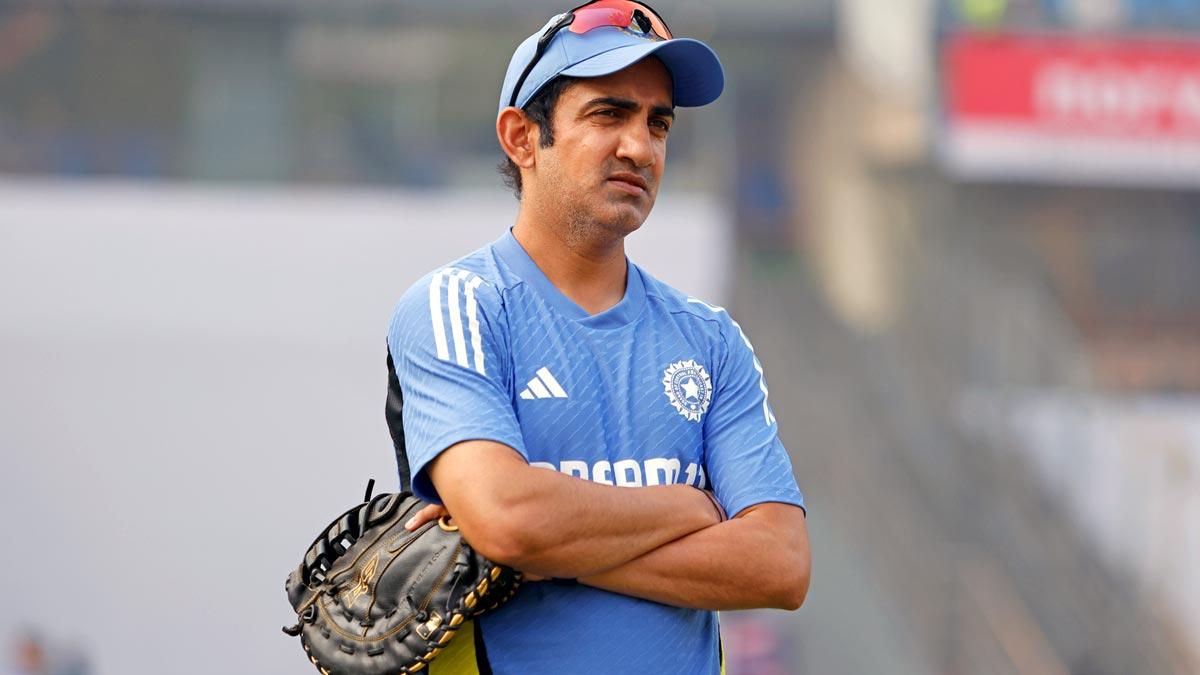 India head coach Gautam Gambhir