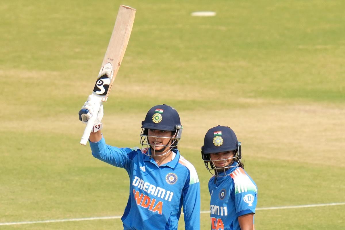 Pratika Rawat hit 20 boundaries en route her maiden ODI ton 