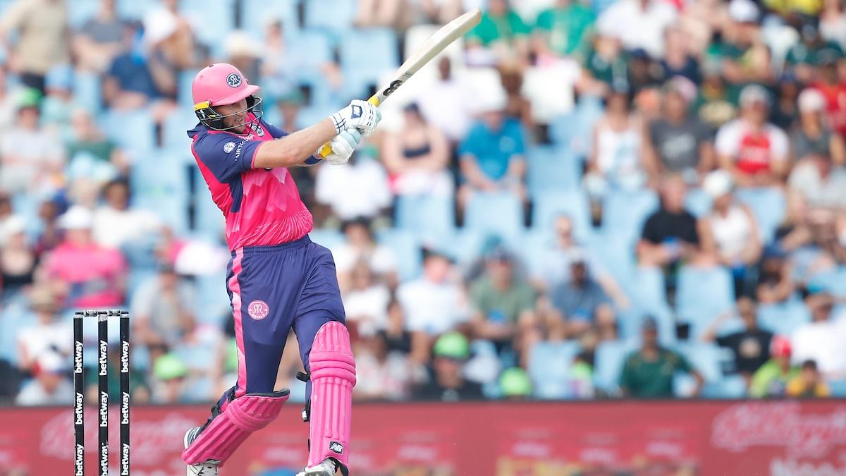 Joe Root scored 92 not out off 60 balls as Paarl Royals beat Pretoria Capitals at Centurion with two balls to spare.