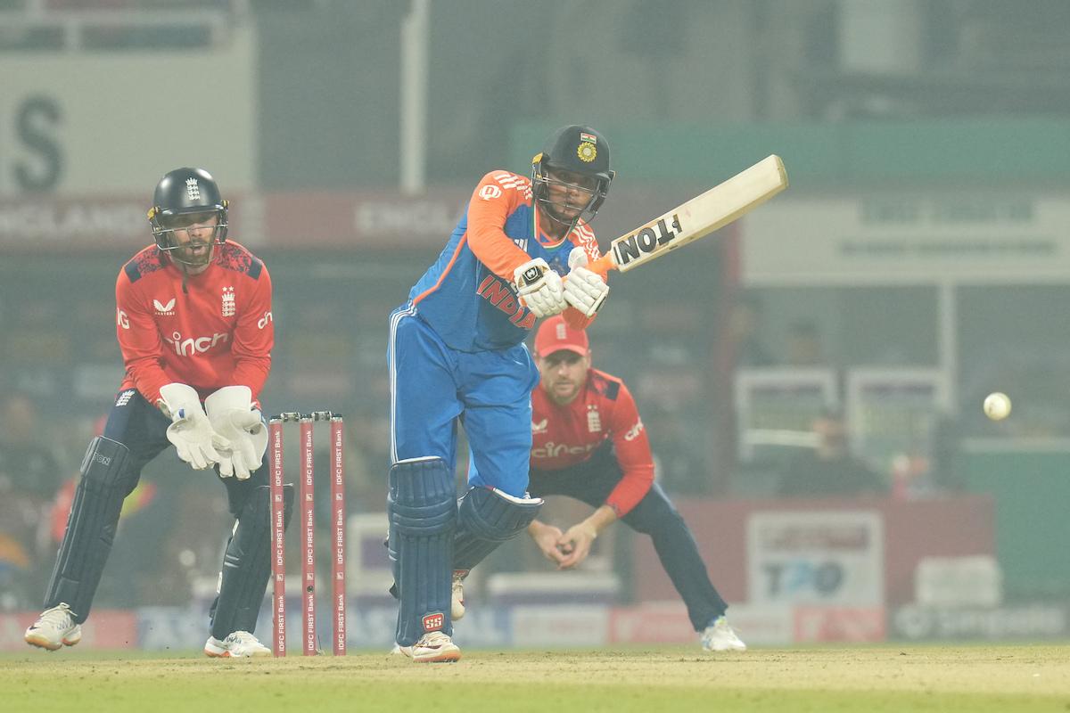 Abhishek Sharma struck a 20-ball 50, the 2nd fastest by an Indian against England in T20Is