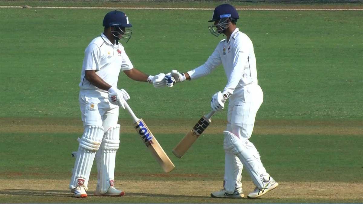 Shardul Thakur and Tanush Kotian