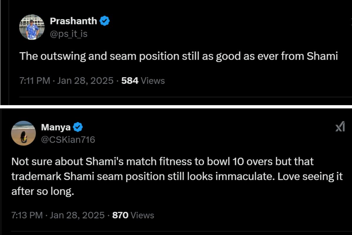 Shami fans