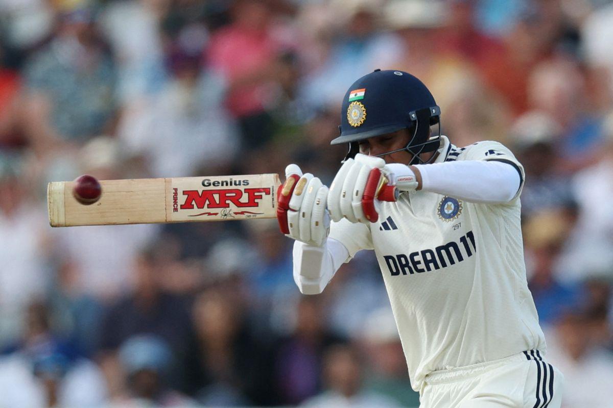Subhman Gill remained unbeaten on 114 at stumps on Day of the 2nd Test at Edgbaston