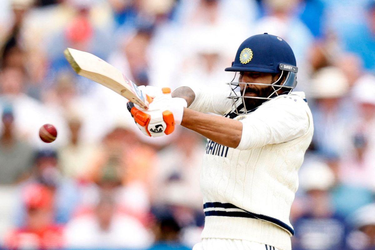 Ravindra Jadeka scored 89 off 137 balls and put on a 203-run partnership with Shubman Gill on Thursday