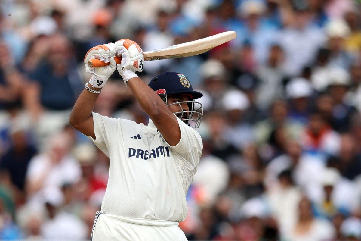 India's Rishabh Pant put on an entertaining display during his unbeaten 41 off 35