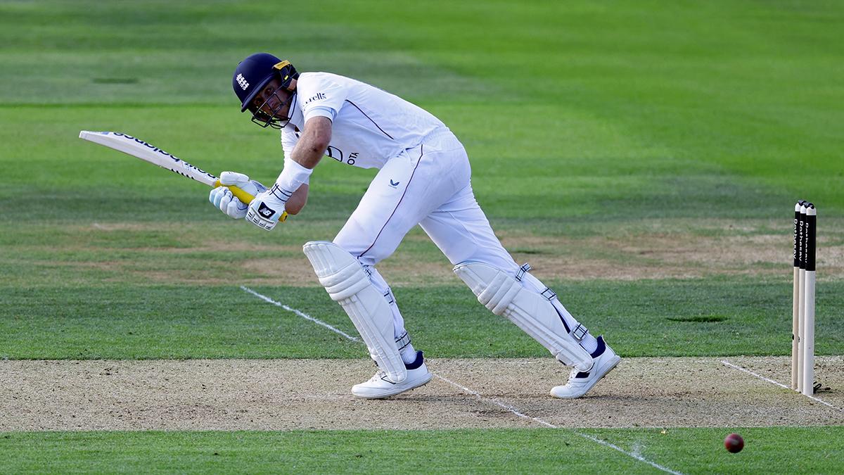 Joe Root was unbeaten on 99 at close of play on Day 1