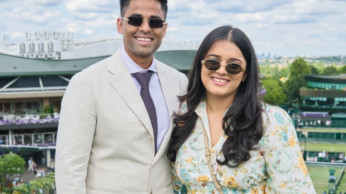Suryakumar Yadav with Devisha