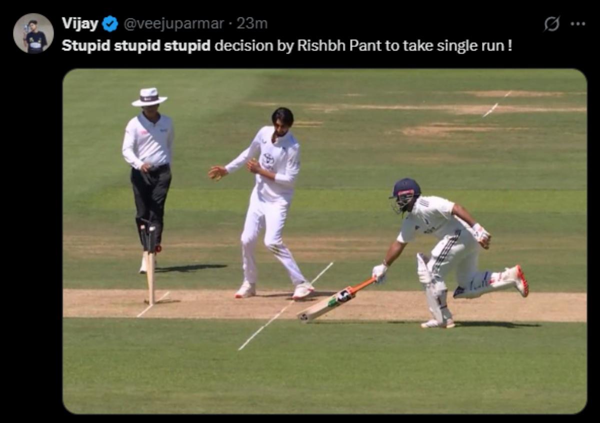 Rishabh Pant 