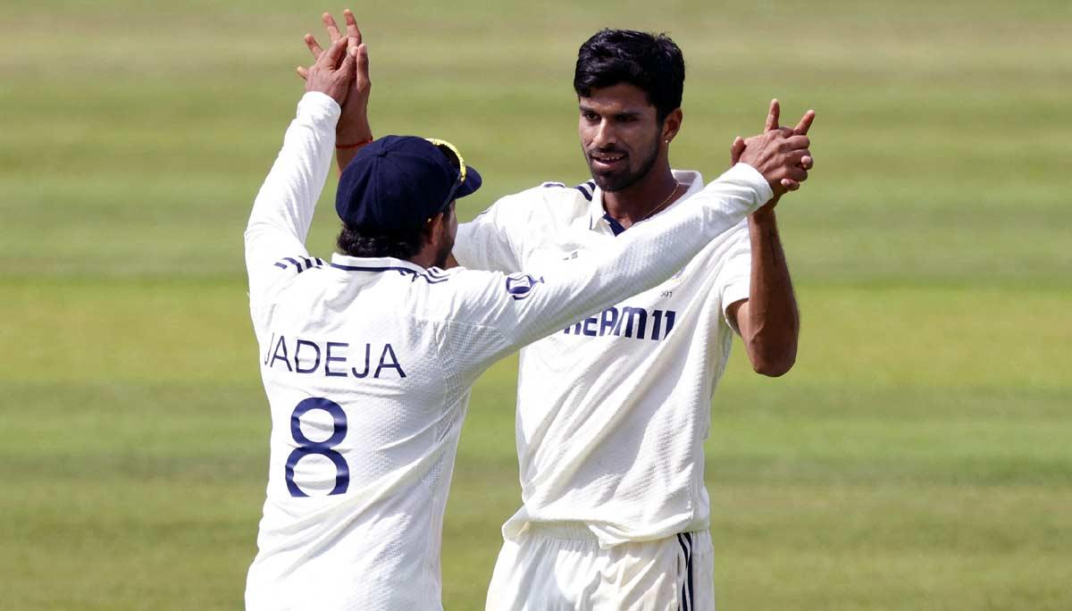Washington Sundar came handy with the bat lower down and contributed with key wickets