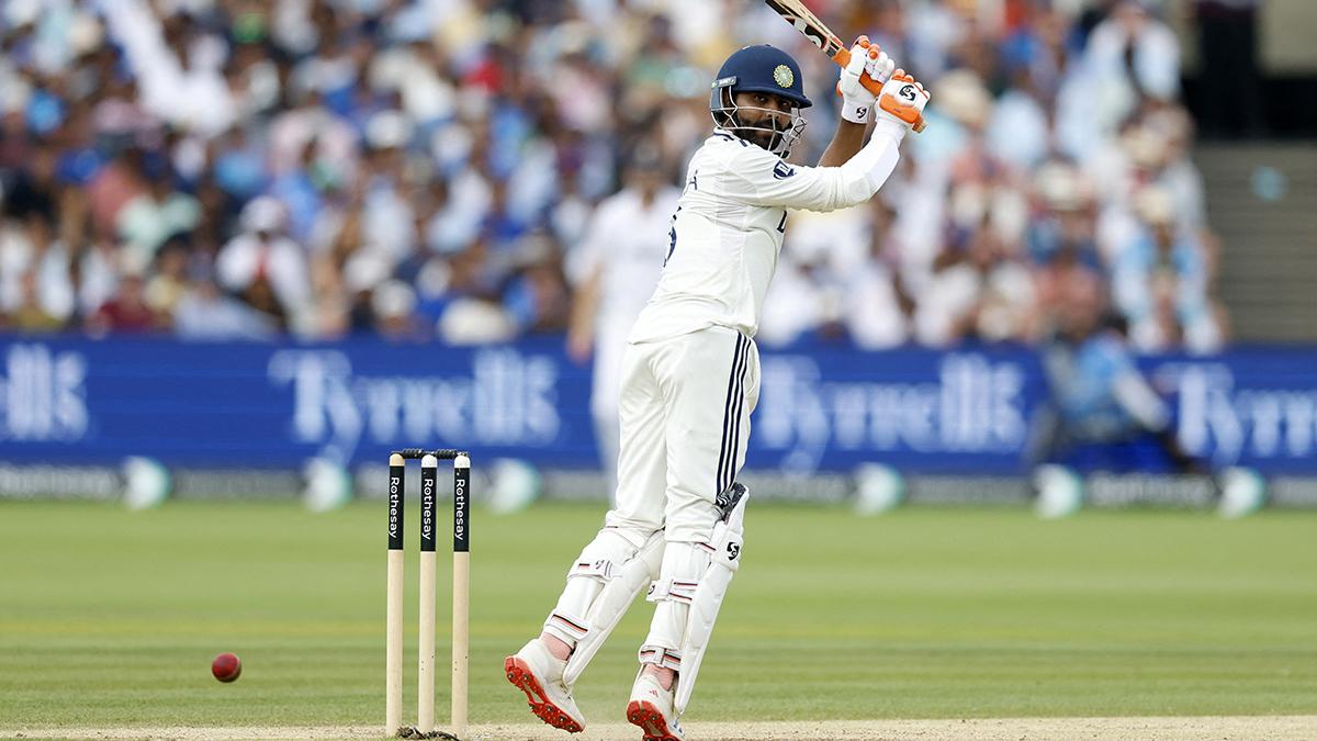 Ravindra Jadeja's 61 off 181 balls in the second innings of the third Test against England at Lord's contained 4 boundaries and a six