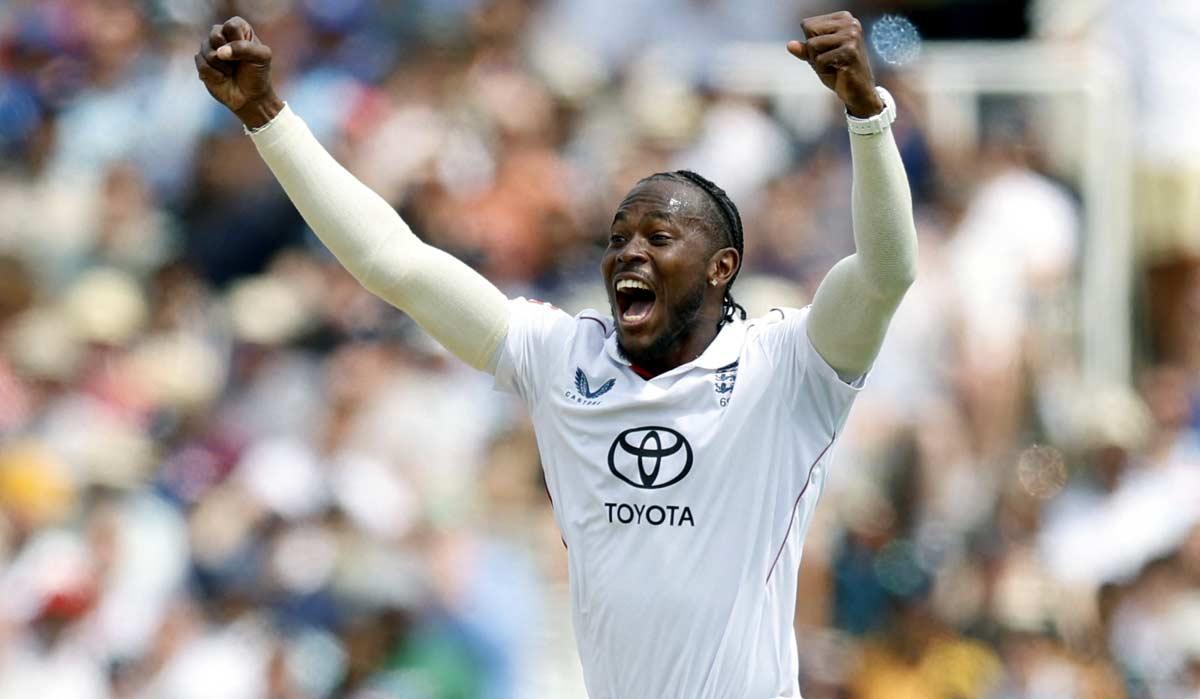 The 30-year-old Jofra Archer returned to Test cricket in the Anderson-Tendulkar Trophy series against India