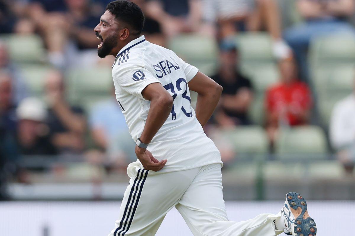 Mohammed Siraj is India's highest wicket taker thus far in the series with 13 scalps to his name
