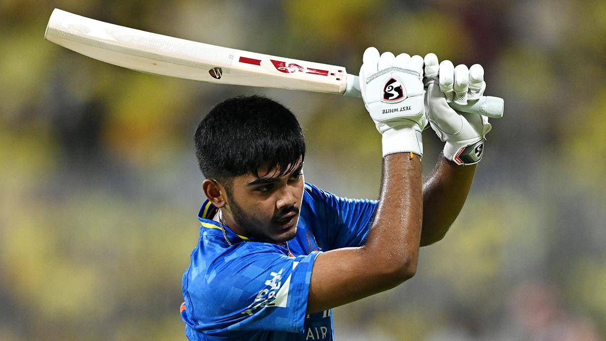 Ayush Mhatre was the lone warrior for India A with 65 off 76 balls