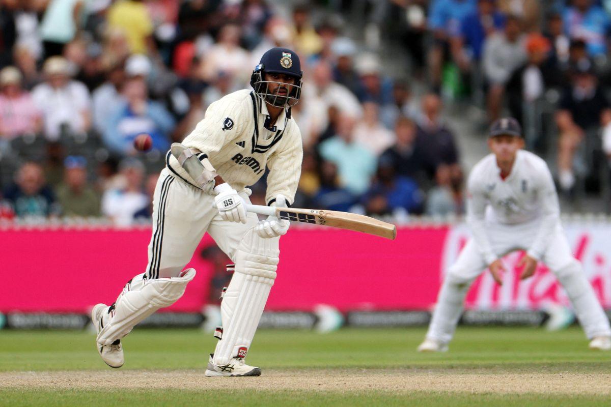 India's Washington Sundar played with composure 