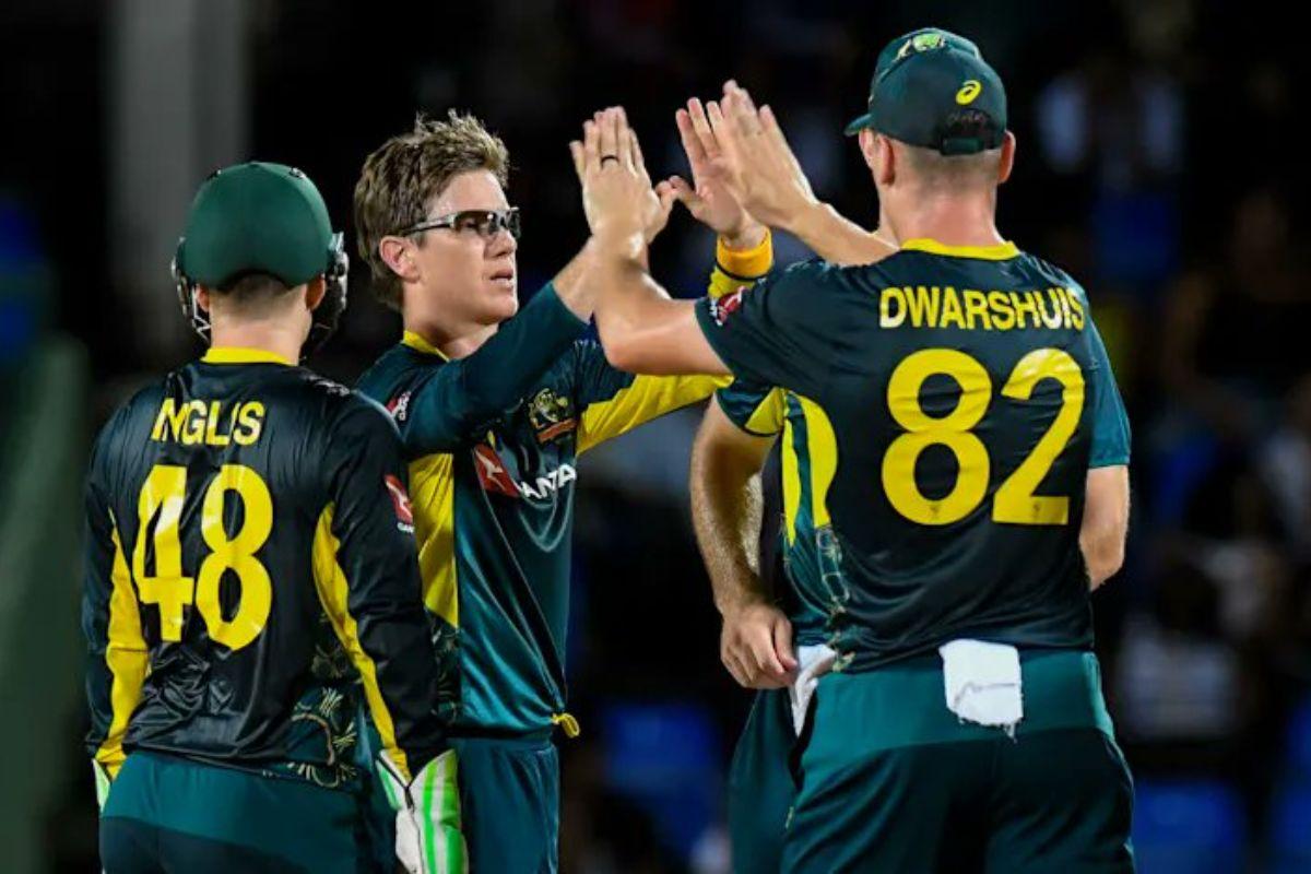 Playing his 100th T20I, leggie Adam Zampa came good with tidy figures of 1/20 from three overs.
