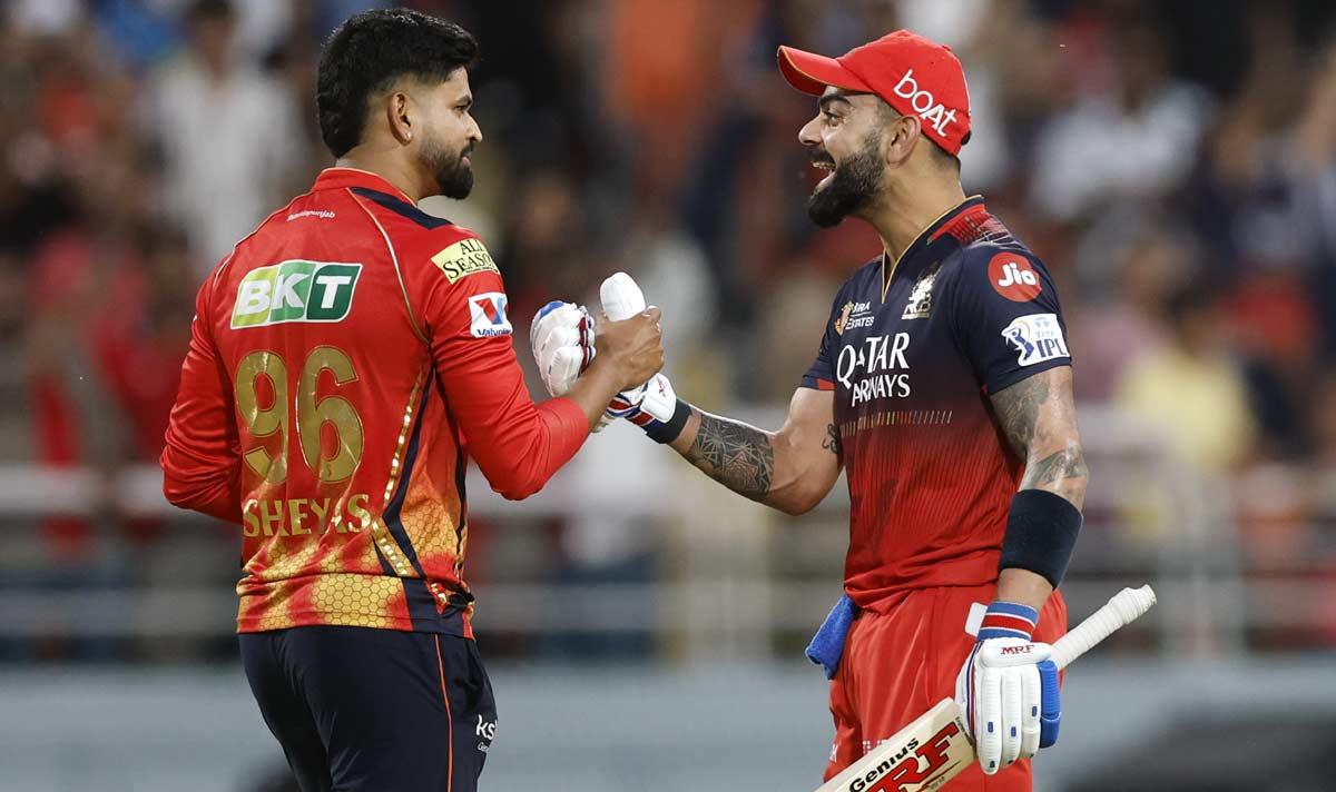 Shreyas Iyer with Virat Kohli