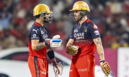 Virat Kohli with Phil Salt Virat Kohli with Phil Salt