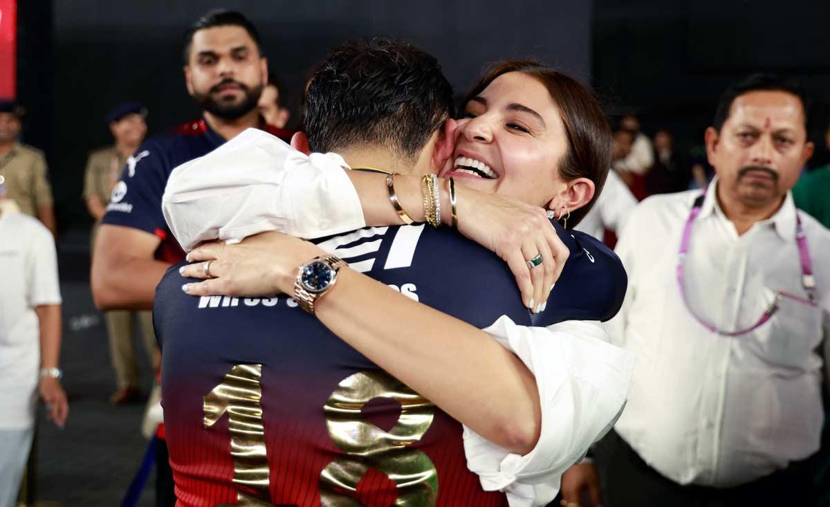 Anushka Sharma and Virat Kohli