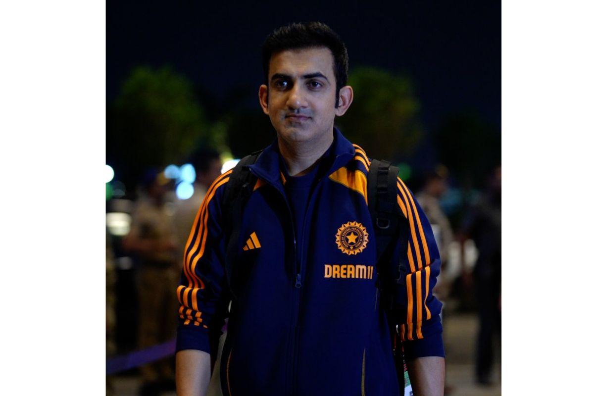 Indian Head Coach Gautam Gambhir