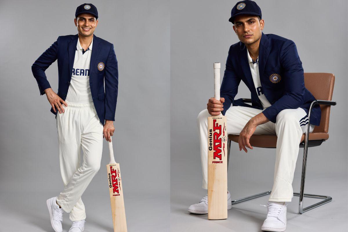 Indian Test captain Shubman Gill's photoshoot ahead  of the five-match Test series against England, starting June 20