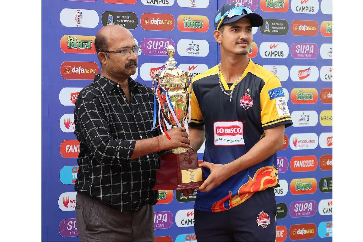 Sobisco Smashers Malda's  Arjun Bhardwaj hit a half-century in their win against Harbour Diamonds in the Bengal Pro T20 League Season 2 in Kolkata on Sunday. 