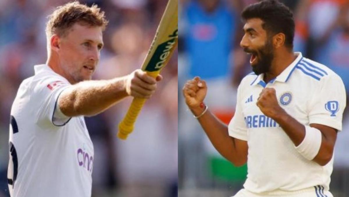 Joe Root and Jasprit Bumrah
