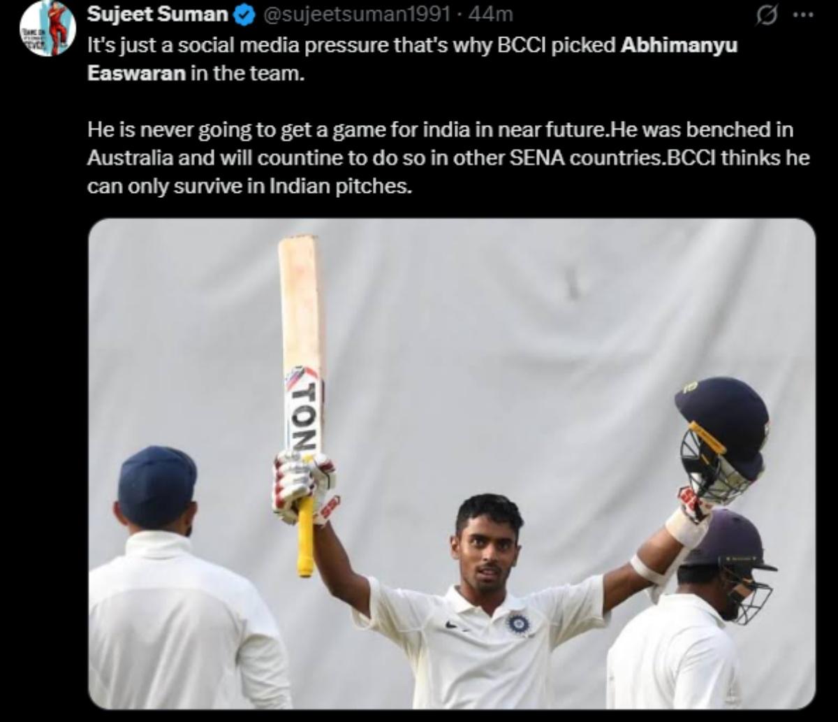 Abhimanyu Easwaran Abhimanyu Easwaran